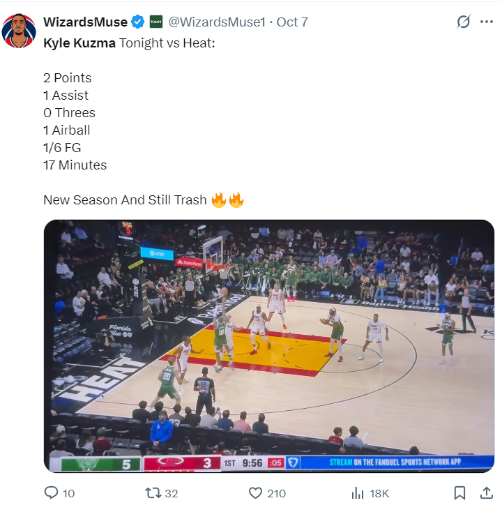 分哥, 库兹马在训